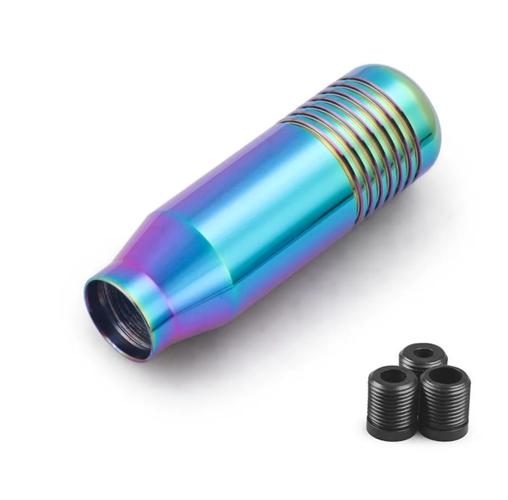 Long Aluminium Gear Shift Knob - Multiple Colours to Choose