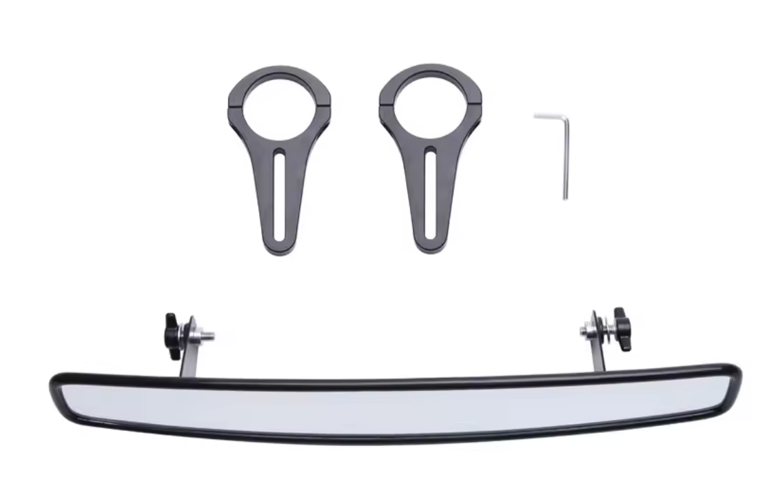 Racing Wide Angle Mirror - Roll Cage Mount
