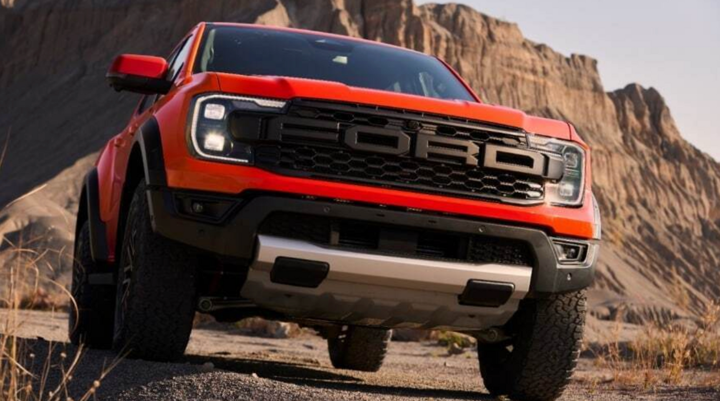 Ford Ranger Everest Grill - Raptor Style Grille Wildtrak with lights