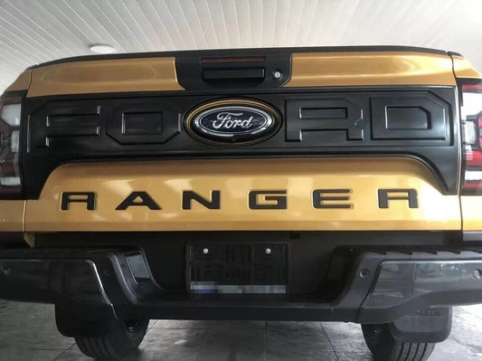 Ranger Tailgate Letters Badges  "Black Letters"
