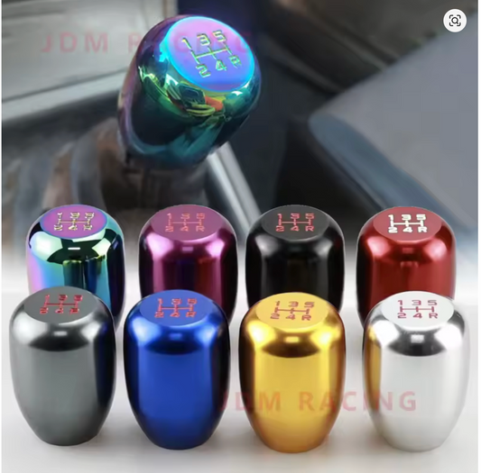 Solid Aluminium Gear Shift Knob - Multiple Colours to Choose