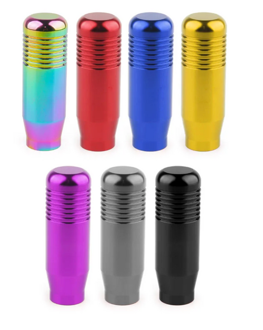 Long Aluminium Gear Shift Knob - Multiple Colours to Choose