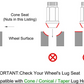 Long Open End Wheel Nuts (Racing) - Multiple Colours to Choose